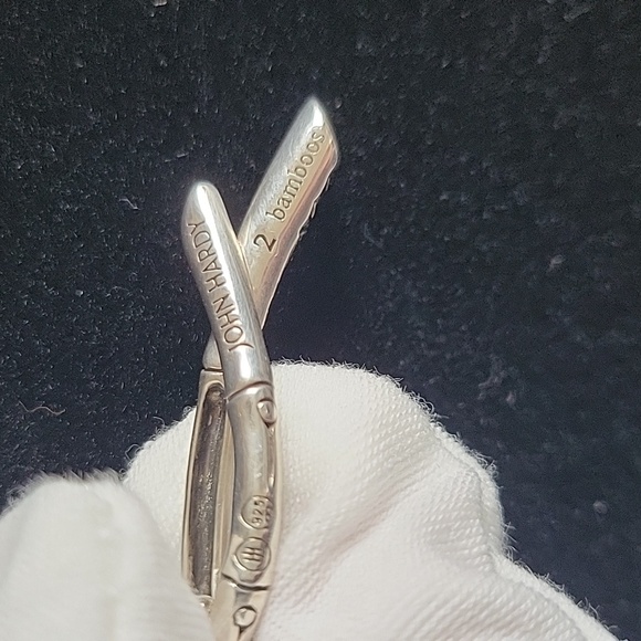 John Hardy Black Sapphire Bamboo Necklace - Picture 8 of 8